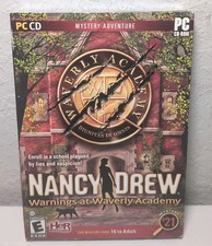 Nancy Drew: Warnings at Waverly Academy (PC CD ROM, 2009) Brand NEW B366