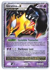 Giratina LV.X 124/127 Holo Rare LV.X Platinum Pokemon