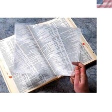 Versatile 5 Pack of 7" x 10.25" Fresnel Lenses for Solar Cooking and Reading