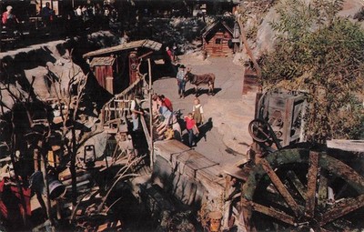 GOLD MINE GHOST TOWN KNOTT'S BERRY FARM BUENA PARK CA postcard 1965 Blondie Bear