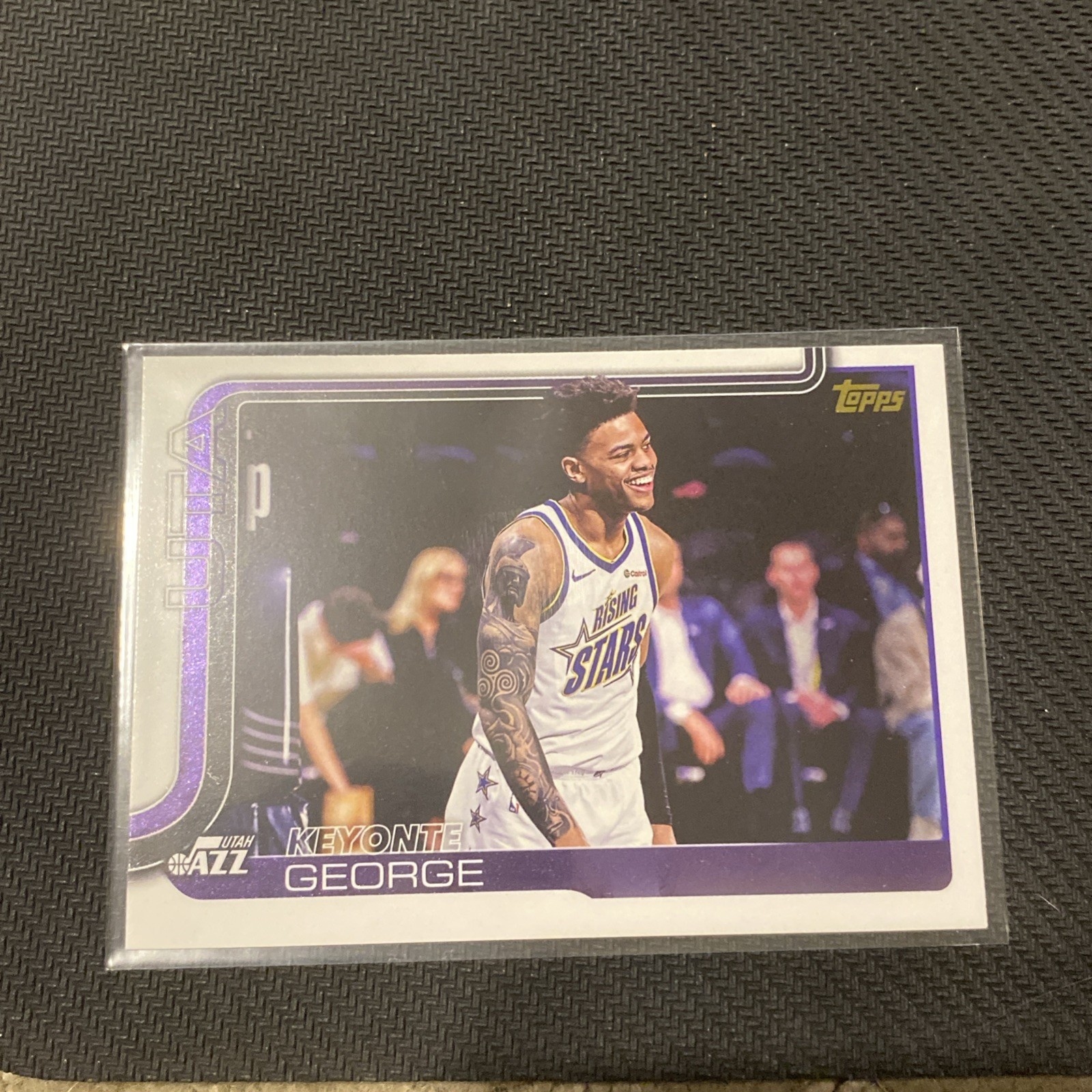 Topps NBA 2025-26 Keyonte George #131 Golden Mirror SSP