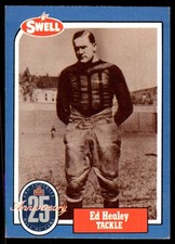 Ed Healey 1988 Swell Greats #49 Bears NFL READ FREE SHIPPING AutographDen