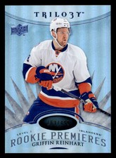 2014-15 Upper Deck Trilogy Radiant Blue #126 Griffin Reinhart /499 (ref 239454)