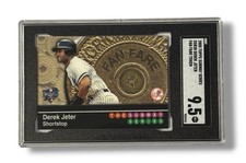 2000 Topps Subway Series Ssr20 Fan Fare Token Derek Jeter Sgc 9.5 Rare Pop 1