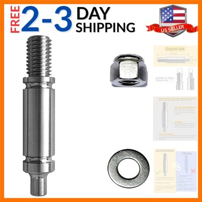 Upgraded Ultra Durable Dryer Front Back Drum Support Roller Shaft kit, Left a...