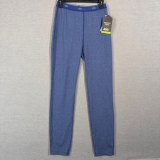 REI Co Op Pants Girls XL 18 Blue Midweight Tights Base Layer Hiking Kids NEW