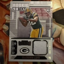MarShawn Lloyd 2024 Panini Contenders Football - #RTS-MLD Rookie Ticket Patch 