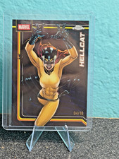 2026 Topps Chrome Marvel Comics Hellcat #123 Black Wave Refractor 04 /10