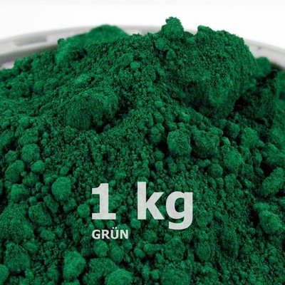 Pigmentpulver Betonfarbe Farbpigmente für Beton, Putz und Gips 1 kg Trockenfarbe