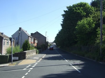 Foto 6x4 Bole Hill Road, Sheffield Crookes Blick nach Nordosten. c2018