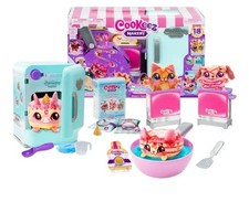 Cookeez Makery Kitchen Collection Pack, 18 Total Play Pieces, Girls Kids Toys