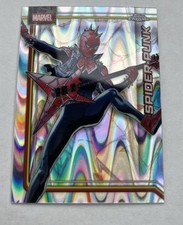 2026 Topps Chrome Marvel Spider-Punk Raywave Refractor #166
