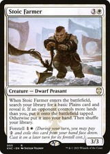 Stoic Farmer KHC 5 Normal English NM - MTG