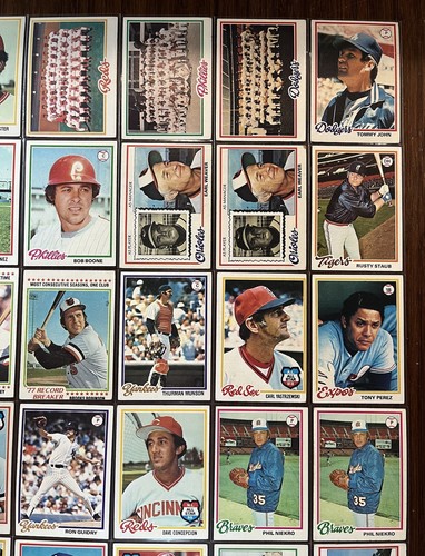 Topps Vintage Baseball Seaver Kaat Baylor 1972-1974 - 38 Card Lot - Picture 3 of 5