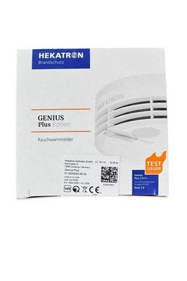 Genius Plus von Hekatron , ohne Sockel, 10 Jahre Batt.-Laufzeit, incl. Versand