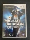 Michael Jackson: The Experience (Wii, 2010) w/ Manual (Tested)