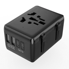 International Power Adapter Travel Charger Outlet Converter for Europe UK AU US