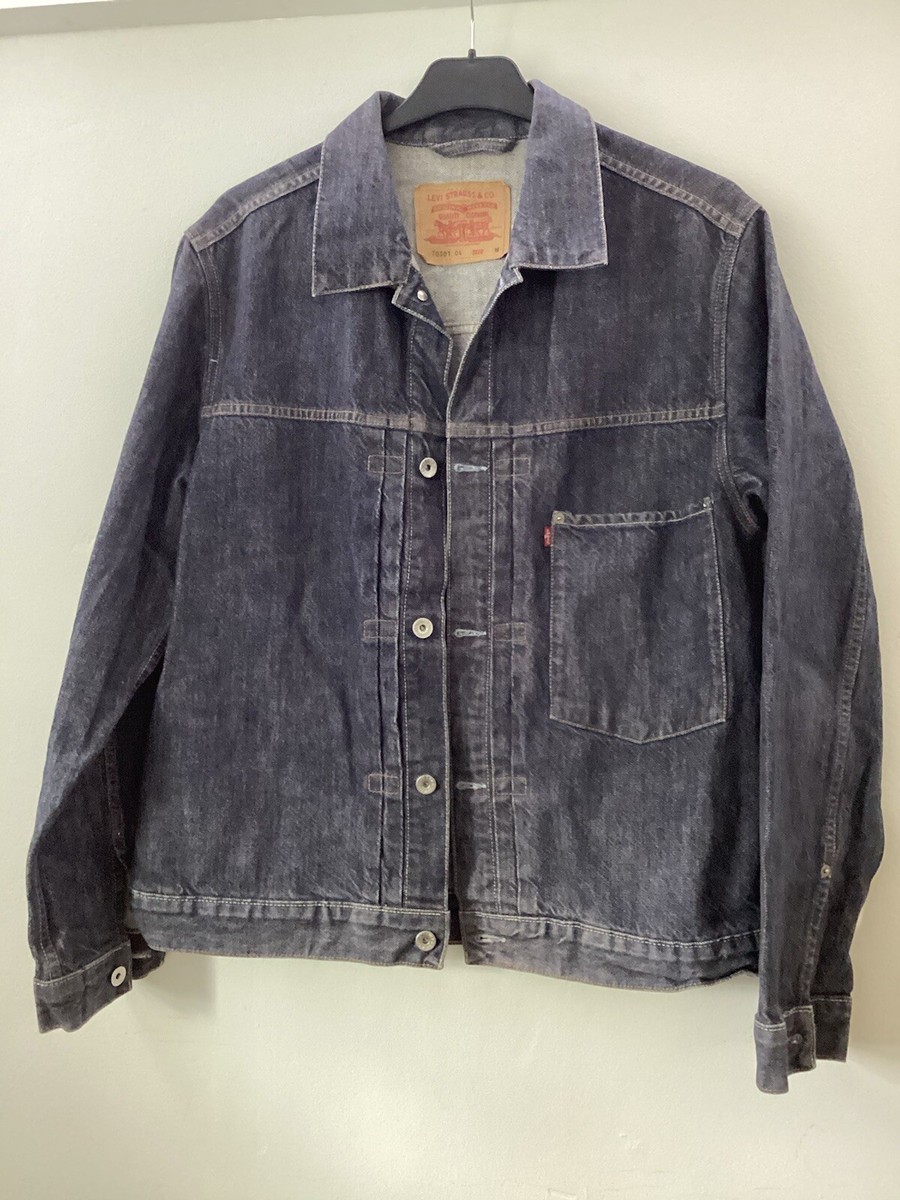 Euro Levi’s 70501 04 XL 90s Mens VINTAGE LEVIS 70501 04 14 TYPE 1 TRUCKER JACKET size