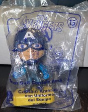 AVENGERS TEAM SUIT CAPTAIN AMERICA 15 McDonalds Happy Meal Toy NEW 2019