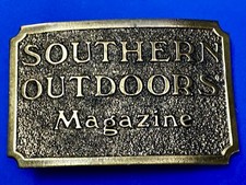 Southern Outdoors Magazine Limited Edition 1982 Great American Belt Buckle Co