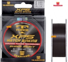 FILO TRABUCCO XPS MATCH SINKING 300 MT DIAM. 0,203 MM PESCA INGLESE FEEDER