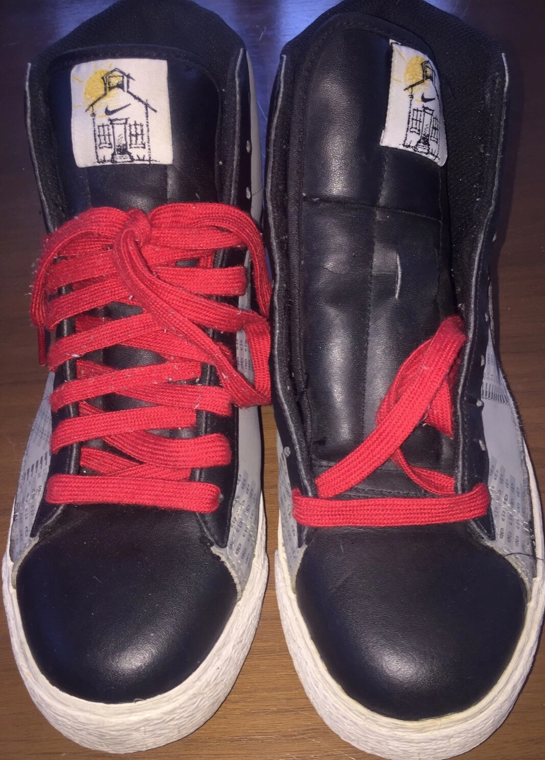 Crayon Nike Supreme X SB Blazer Low GT QS Scantron rentrée scolaire 2009 taille 7 2