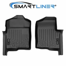 SMARTLINER Custom Fit Floor Mats 1st Row Liner Set OEM TPE 2009-2010 Ford F-150