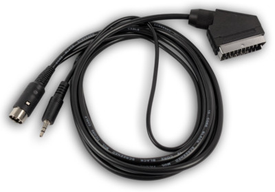 Mega Drive 1 / Genesis 1 RGB SCART Kabel CSYNC f. SEGA MD1 High End Stereo Audio