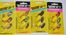 4 packs panther martin trout spinners value 3-pack size 4 rainbow assortment