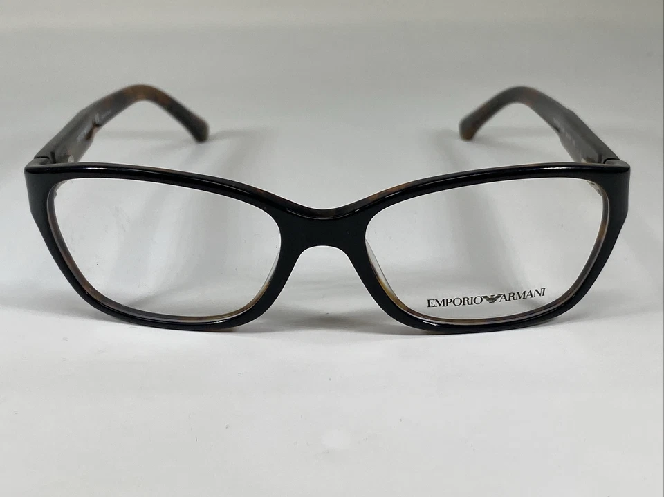 Marco de gafas EMPORIO ARMANI EA3004 5049 NOS negro/marrón tortuga 52-16-140 Foto 2 de 4