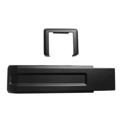Jeep Wrangler JK Rear Tailgate Hinge Cover - Matte Black Spare Tire Trim For 2007-2018 Models, No Drill Installation - View #8