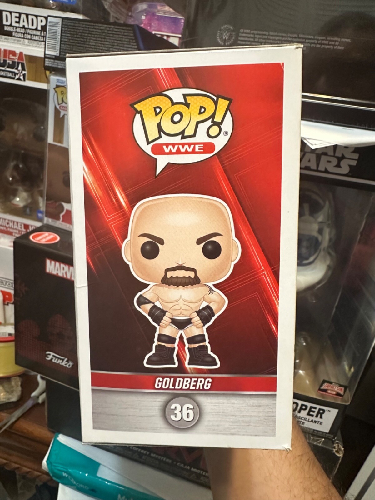 Funko Pop! Vinyl WWE Goldberg (Old School) 36 for sale