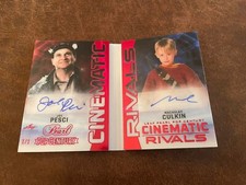 2024 LEAF POP CENTURY RED 1 OF 1 MACAULAY CULKIN JOE PESCI AUTO 1/1 RIVALS
