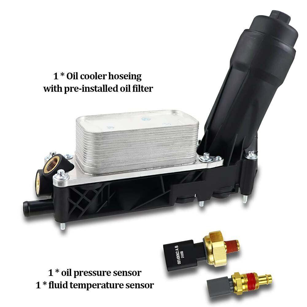 Engine Oil Cooler Filter Housing Assembly For Dodge Chrysler Jeep 2011