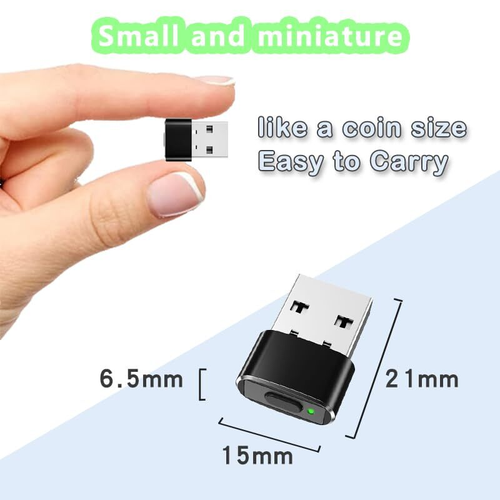 Mouse Jiggler Undetectable Mini with Switch Button Portable Wireless USB Mous... - Picture 4 of 12