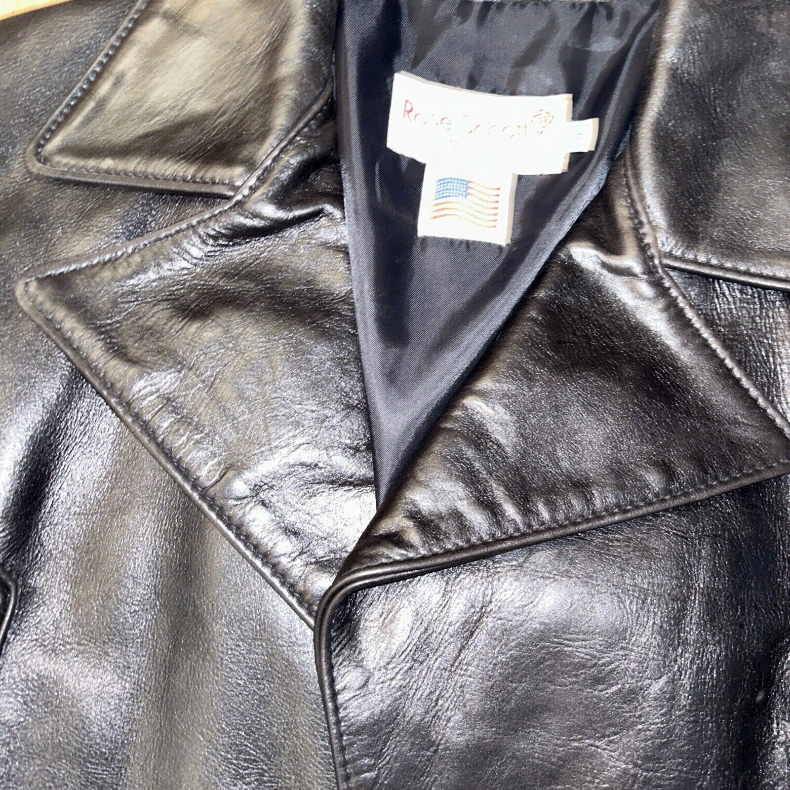 Rose Schott by Schott NYC  Vintage Leather Jacket… - image 3