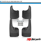 <!--F#f_0-->4x Front Rear Mud Flaps Splash Guard Truck Flaps for Toyota Hilux Vigo 2005-2014<!--F/-->