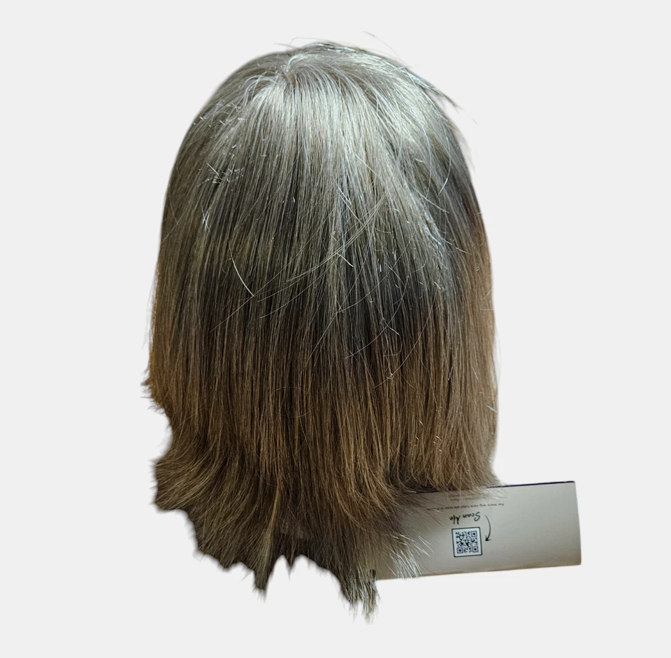 Peluca de lujo Chic Lifestyle Chic Lifestyle Amanda beige gris NHS EN1 W5478 NUEVA SIN CAJA Foto 2 de 4