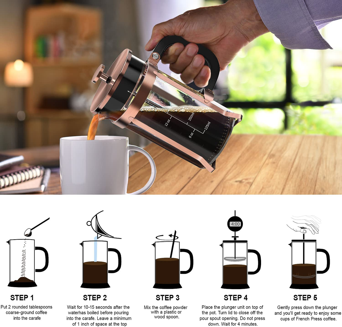 Espresso How Do I Use A French Press To Make Coffee French Press