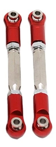 2x RC Alu Spurstange Lenkgestänge Spannschloss 80-102mm Für 1/10 RC Auto Buggy - Bild 4 von 4