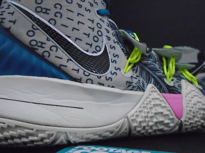 NIKE KYBRID S2 HYBRID KYRIE WHAT THE NEON 2.0 OFF WHITE PINK GREY