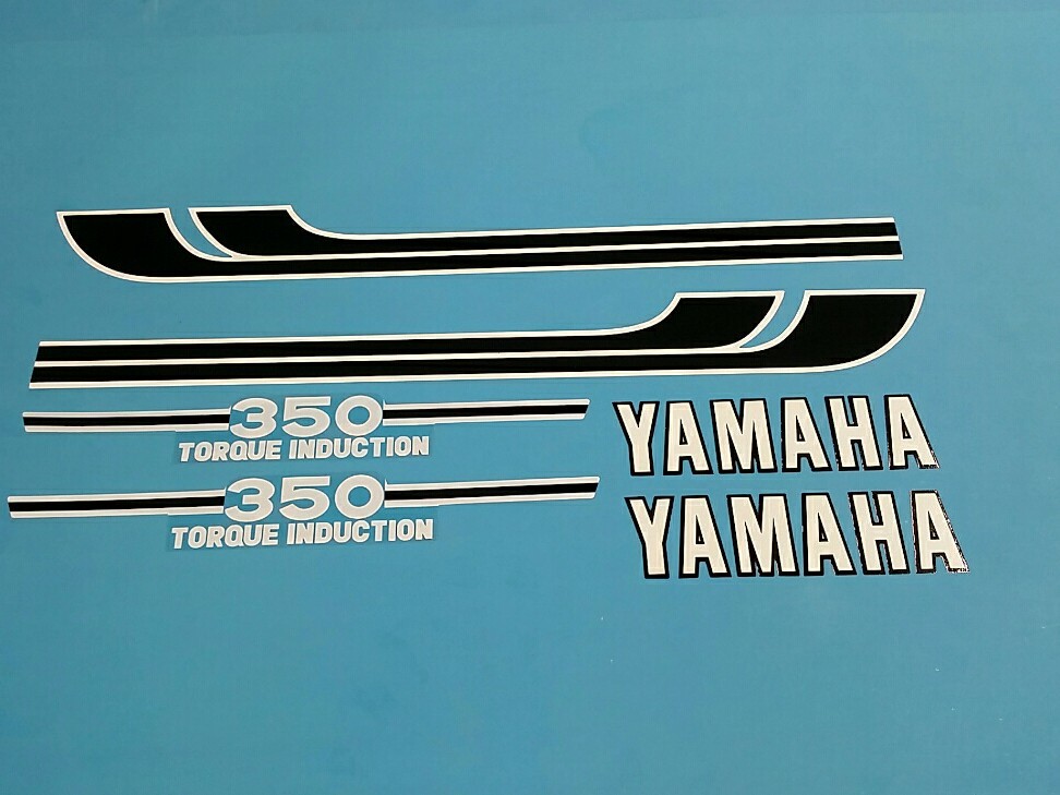 Autocollants Stickers Pour Yamaha 350 4L0 - Motif à Personnaliser ? - Neuf Sous Blister