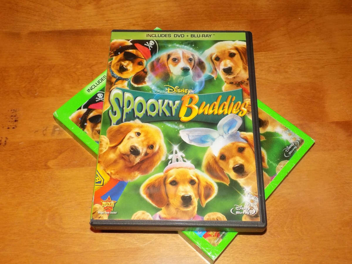 DISNEY SPOOKY BUDDIES DISNEY'S Lenticular Cover LN BLU-RAY + DVD