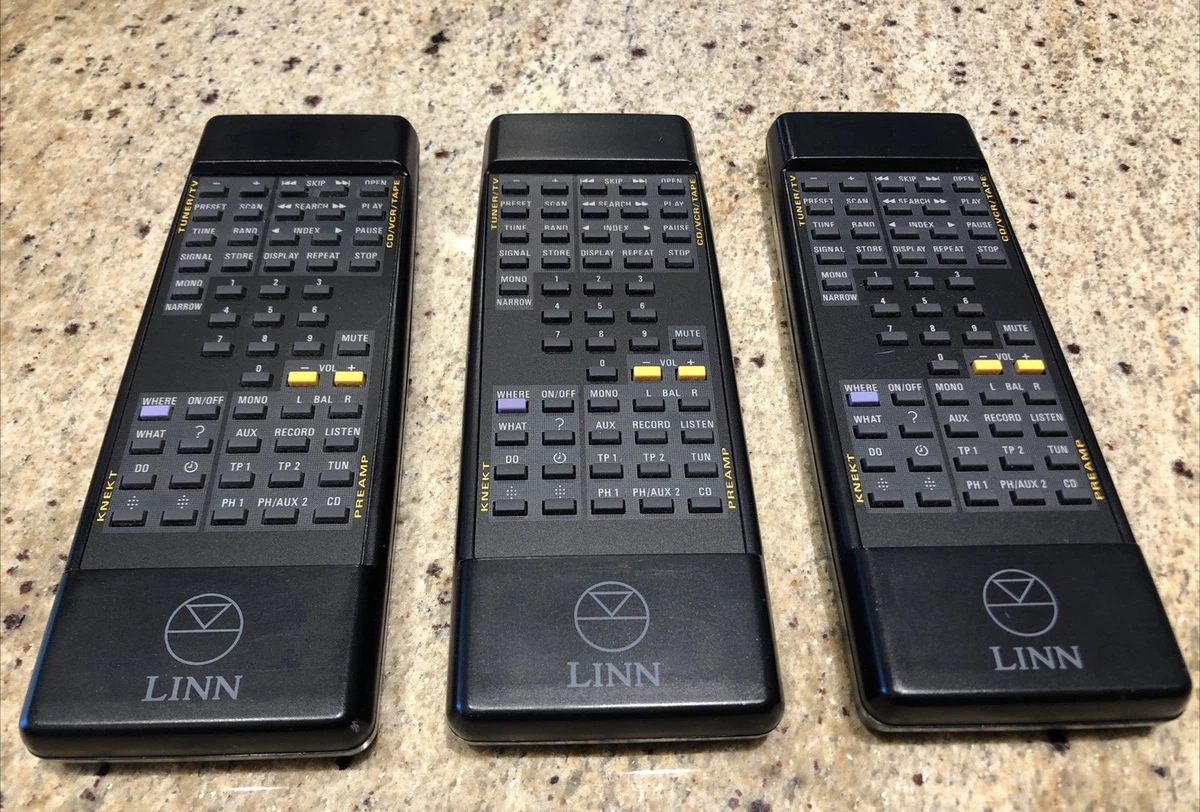 LINN リモコン ☆名機！LINN KARIK2 CDプレーヤー リモコン 元箱あり 定価604800円☆