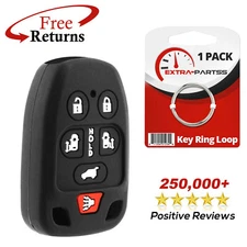 Keyless Entry Remote Cover Case Silicon Rubber Skin Jacket for Honda 6b