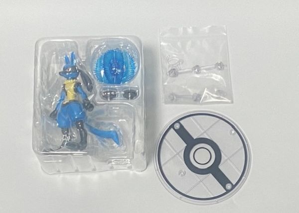 Bandai SH Figuarts Pokemon Lucario Figure Finished Product Japan