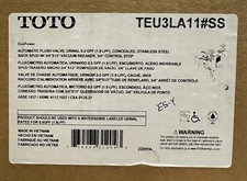 TOTO EcoPower Ultra High-Efficiency URINAL Flush Valve 0.5 GPF TEU3LA11 SS