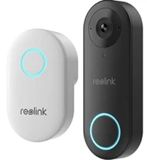 REOLINK Smart WiFi Video Doorbell Camera Chime 5MP 180° Wide Angle 2-way Audio