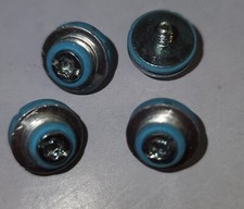 Set of 4 Genuine HP Desktop Hard drive Mounting Screws Blue Course Thread