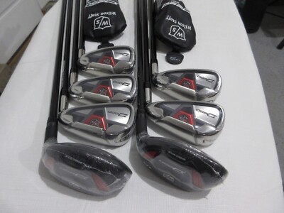 Ensemble De Fers Wilson Staff Nc6 - Fers 6 à PW, Graphite Pro Force V2 S-Flex, Droitier, +1.5", Occasion